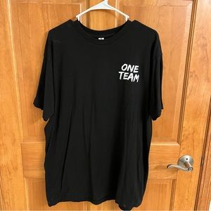 SoccerGrlProbs One Team Tee